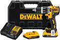 20V MAX XR Compact Hammer Drill Kit, 1/2-Inch, 2.0-Amp Hour Q4416