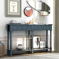 Antique Navy Console Table S284