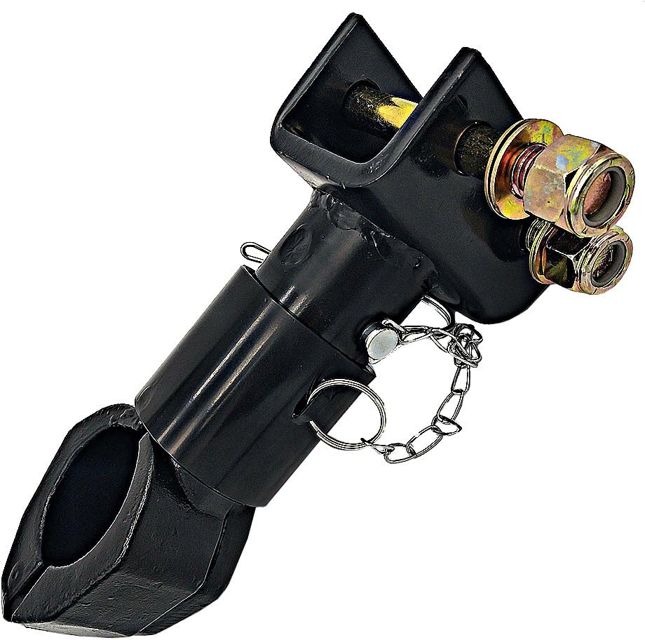 Gooseneck Adjustable Trailer Coupler 2-5/16" Ball Size 12500lbs Black Pack of 2 D954