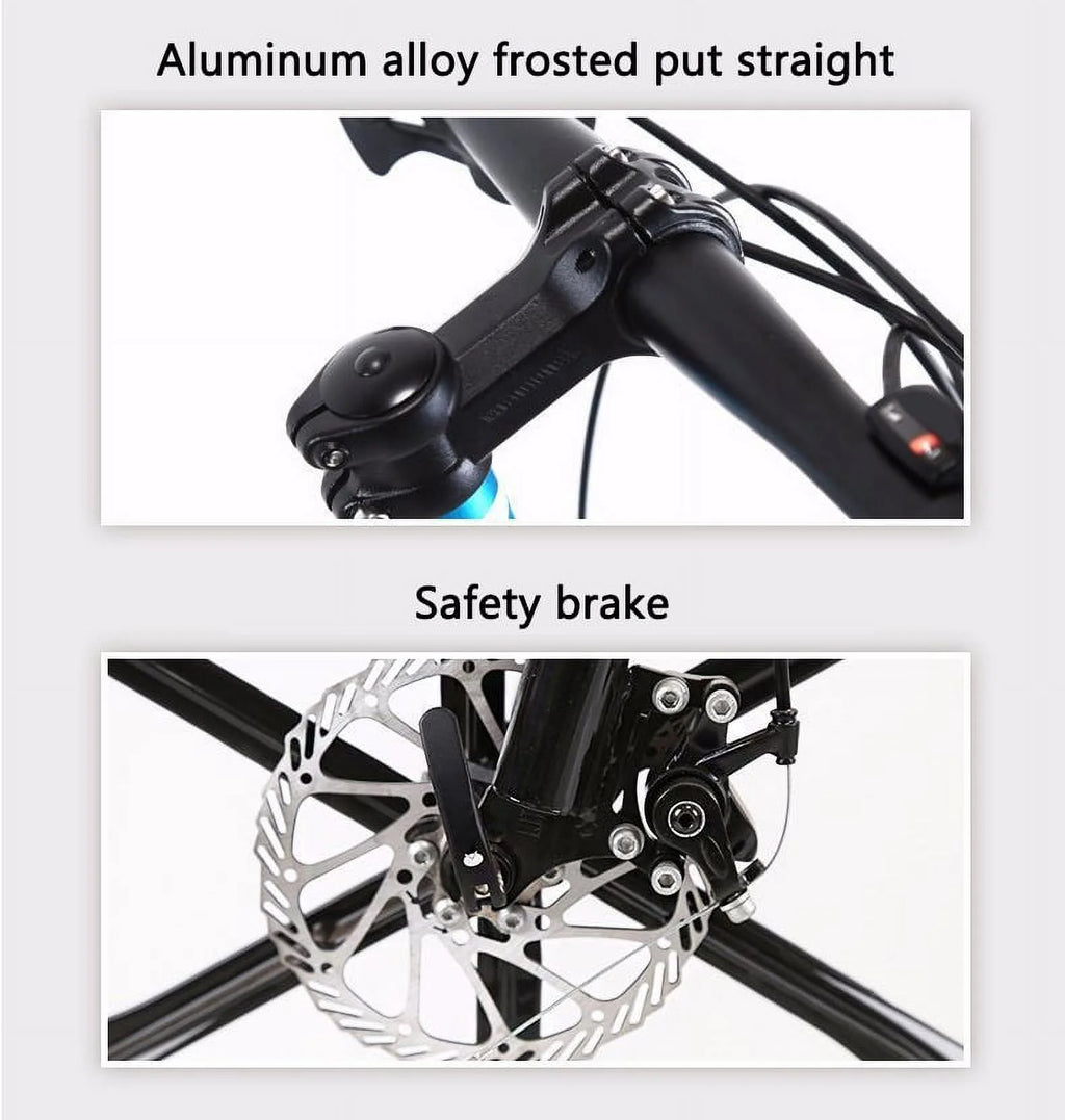26-Inch Wheels 21 Speed Dual Disc Brake Mountain Bike O9433