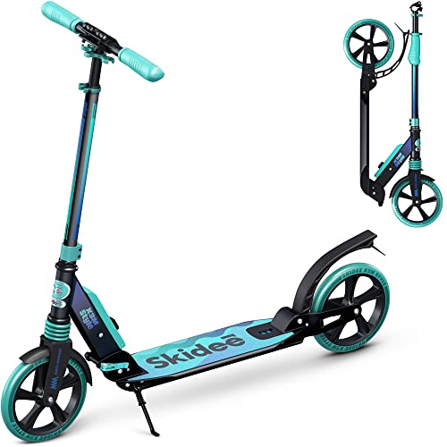 Adjustable Folding Adult Scooter with Large Wheels A4567