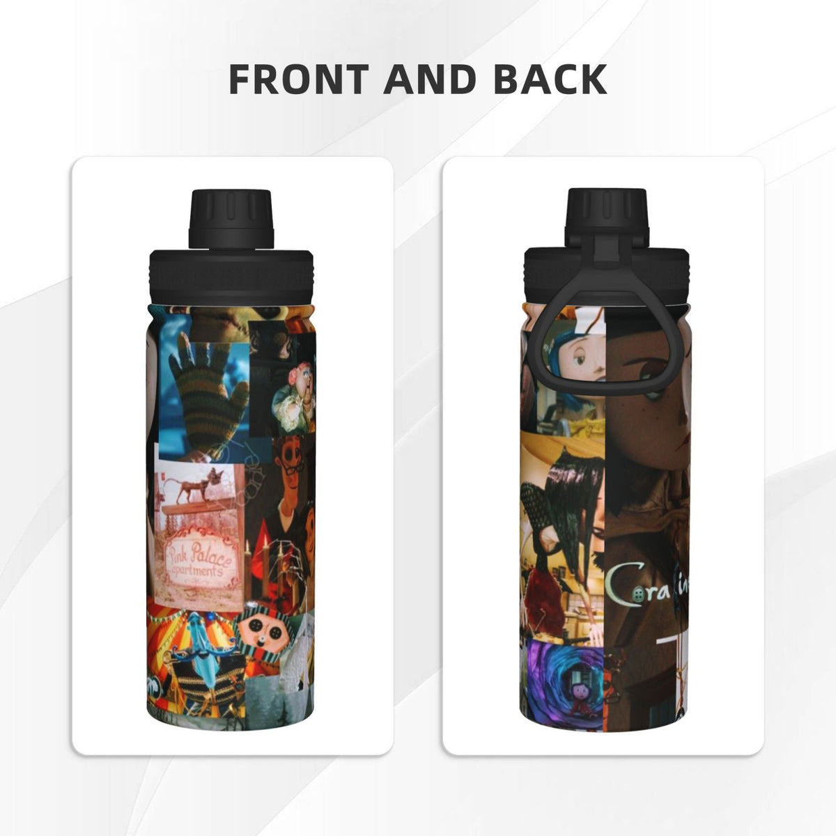 18OZ Stainless Steel Insulated Water Bottle Q67583