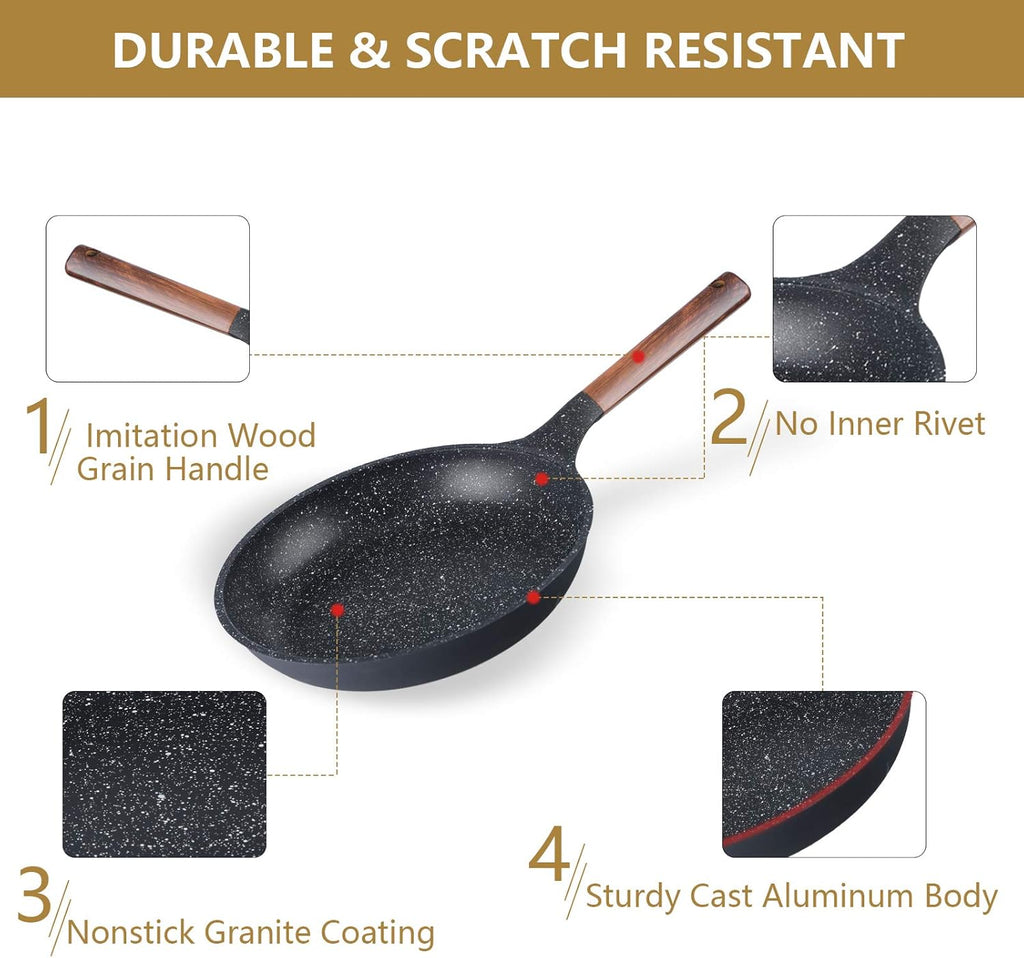 12 Piece Nonstick Die-cast Aluminum Cookware Set A835338