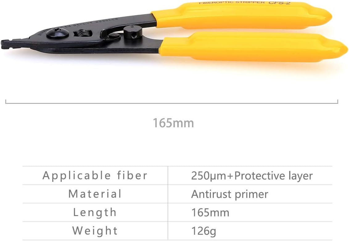 Optical Fiber Tool Kit with Fiber Stripper CFS-2 O25475