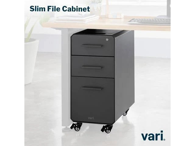Slim File Cabinet with Three Drawers V75418