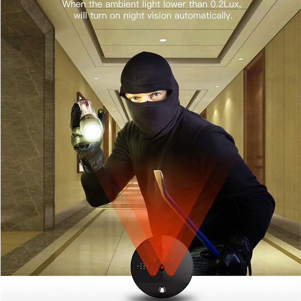 Digital Peephole Door Viewer WiFi Doorbell Camera 1080P Video Intercom 4.3 inch Monitor I18423