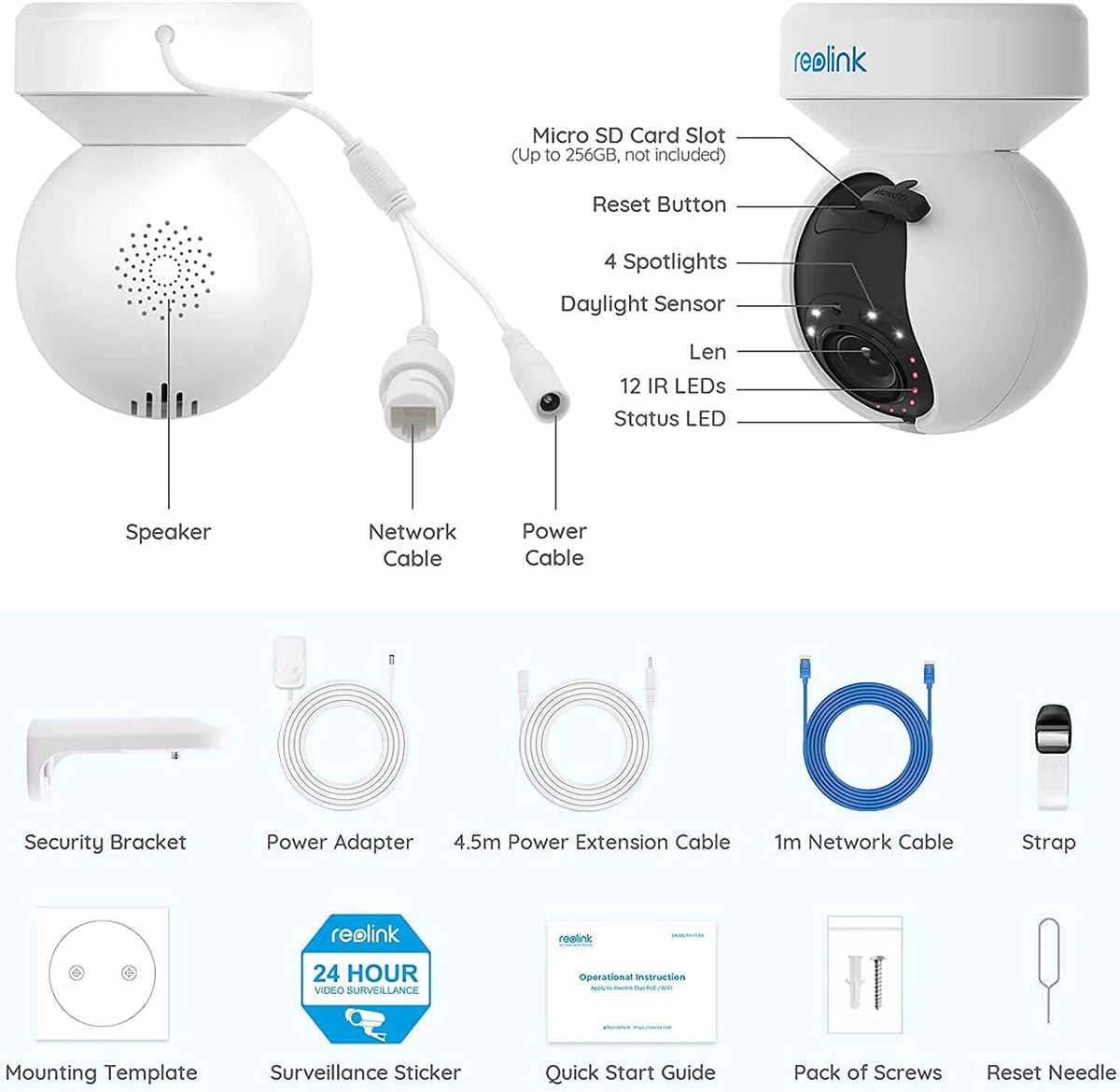 5MP HD PTZ WiFi Security Camera G56141