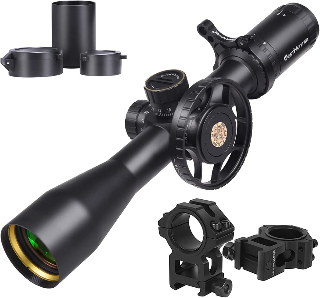 HD 4-16x44 FFP Riflescope, 30mm Tube First Focal Plane Tactical Scope V16474