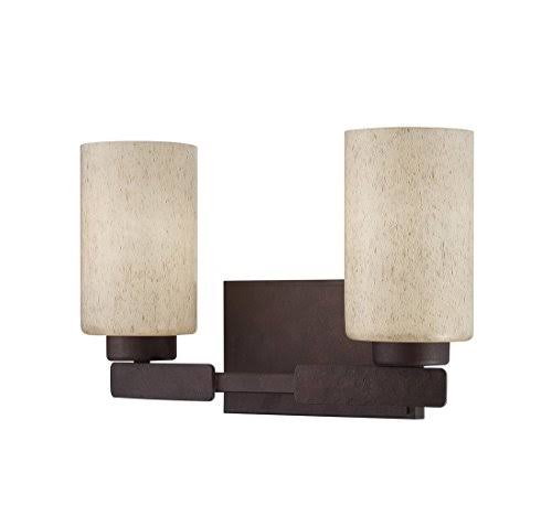 Heritage Bronze 2 Light Bath Bar B8289