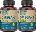 Vegan Omega-3 DHA 200 MG Softgels 90 Count Pack of 2 Q321