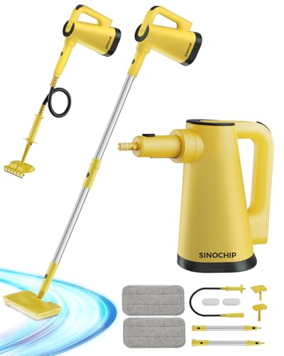 Steam Mop with 7-in-1 Attachments, 13OZ Water Tank, 23ft Power Cord I572