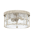 Mystic Sand Flush Mount Light O8100