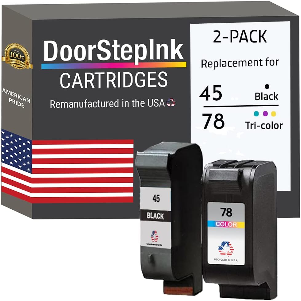 Black and Color Ink Cartridge Combo Pack of 2 U2573