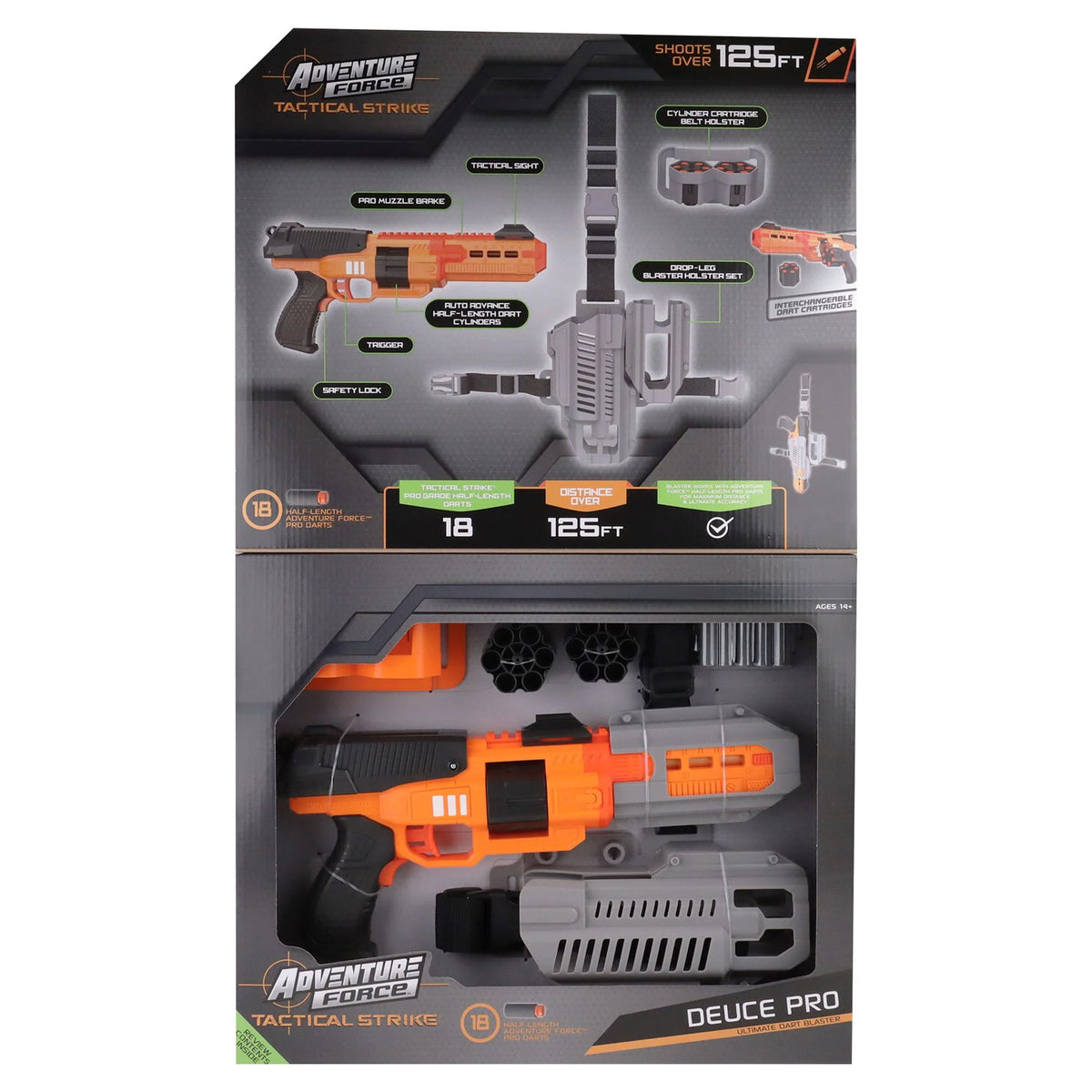 Manual Dart Blaster with 24 Foam Darts Q949378