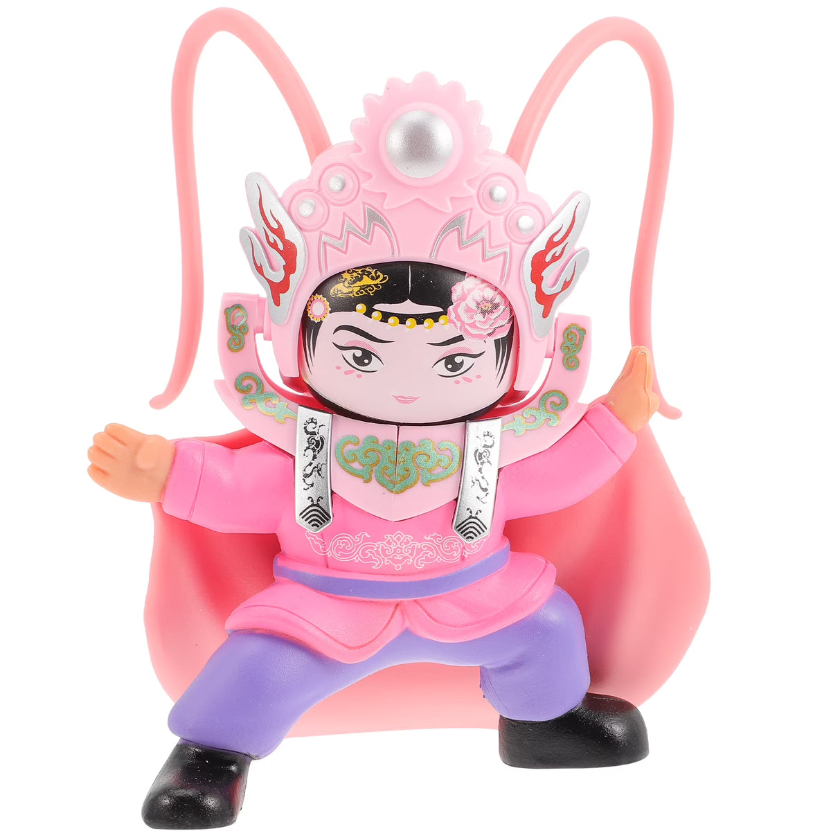 Cars Cake Decorations Sichuan Opera Face Doll Miniature Souvenir Japandi Christmas Ornaments Antique Chinese Dolls Child V6822