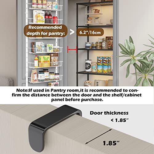 8-Tier Over the Door Metal Pantry Organizer E289