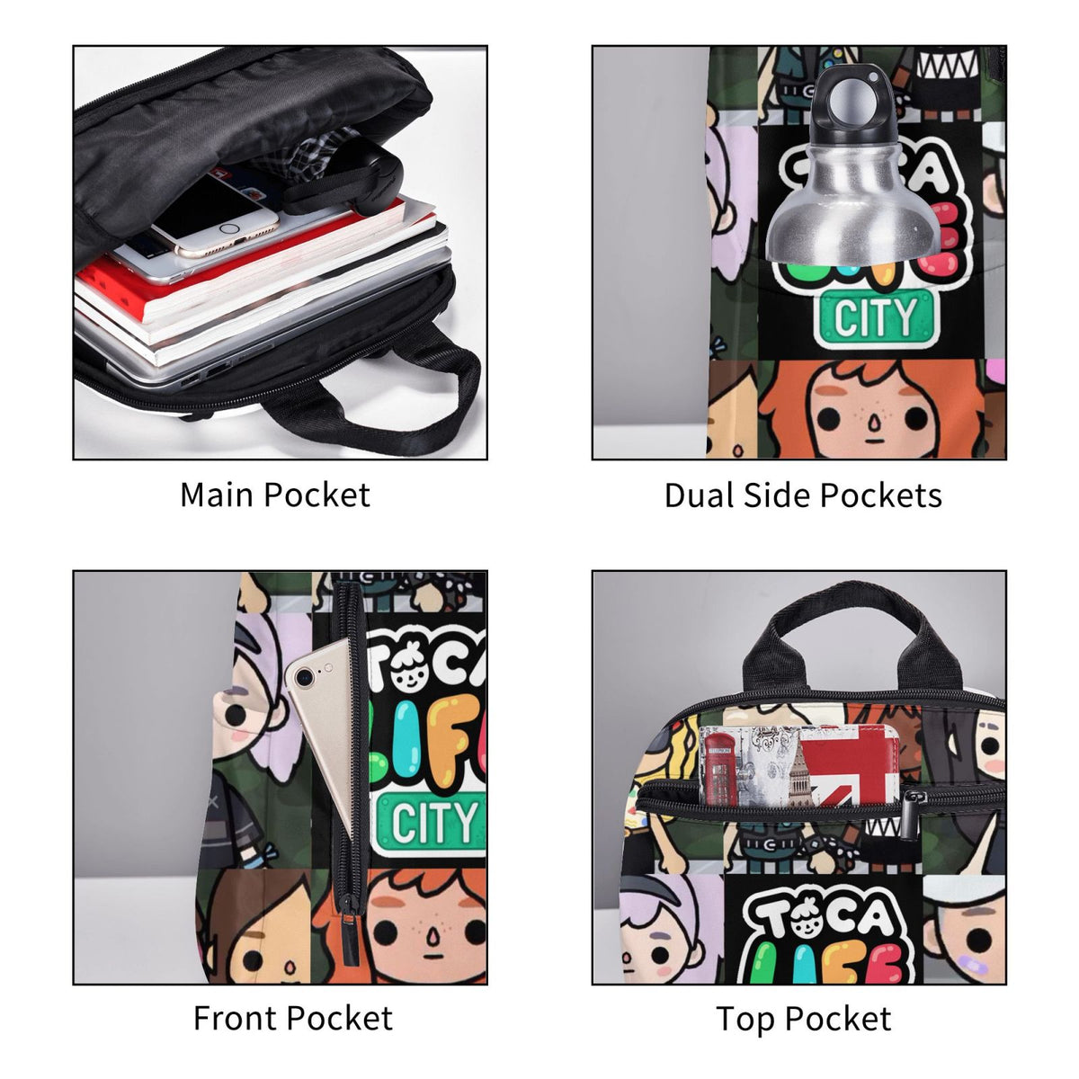 Cartoon Lightweight Backpack W199
