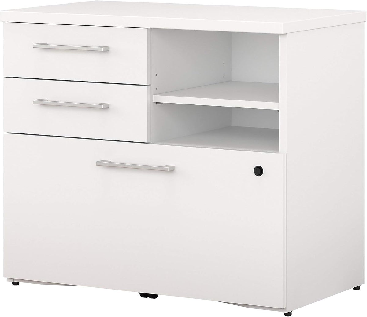 30W Piler Filer Cabinet in Storm Gray W10058