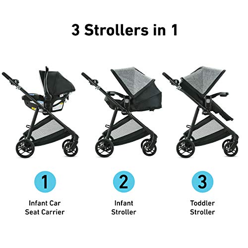 Modes Element Travel System with Reversible Seat and Infant Car Seat T791
