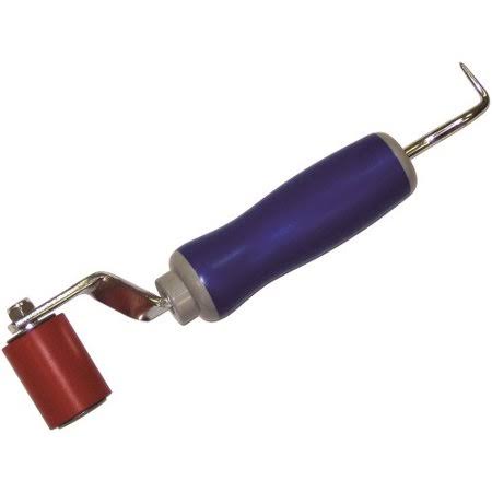 Blue Silicone Seam Roller with Seam Tester, Carton of 6 D147