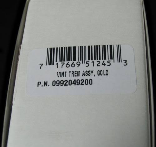 Gold Tremolo Assembly L86570