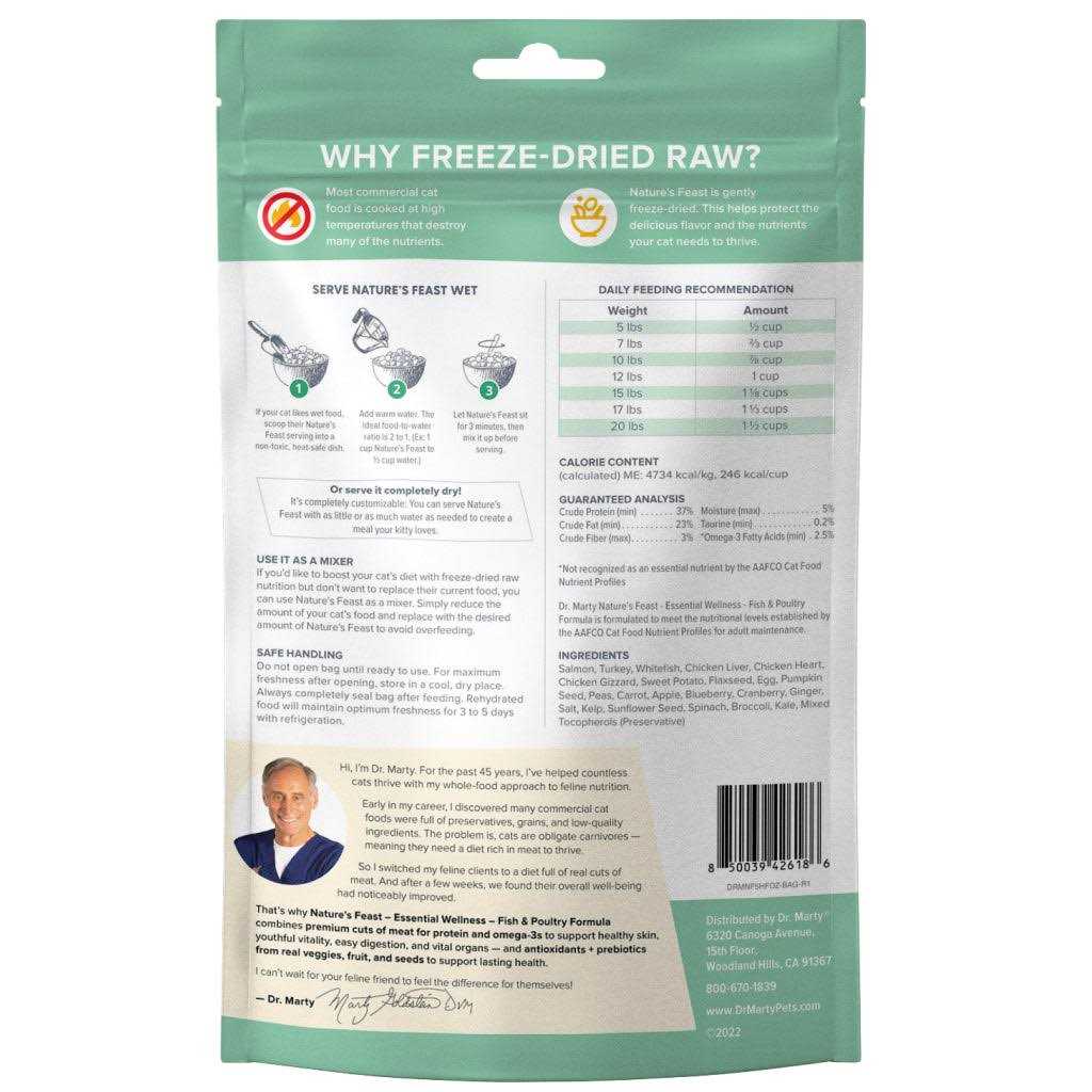Freeze Dried Raw Cat Food A27603