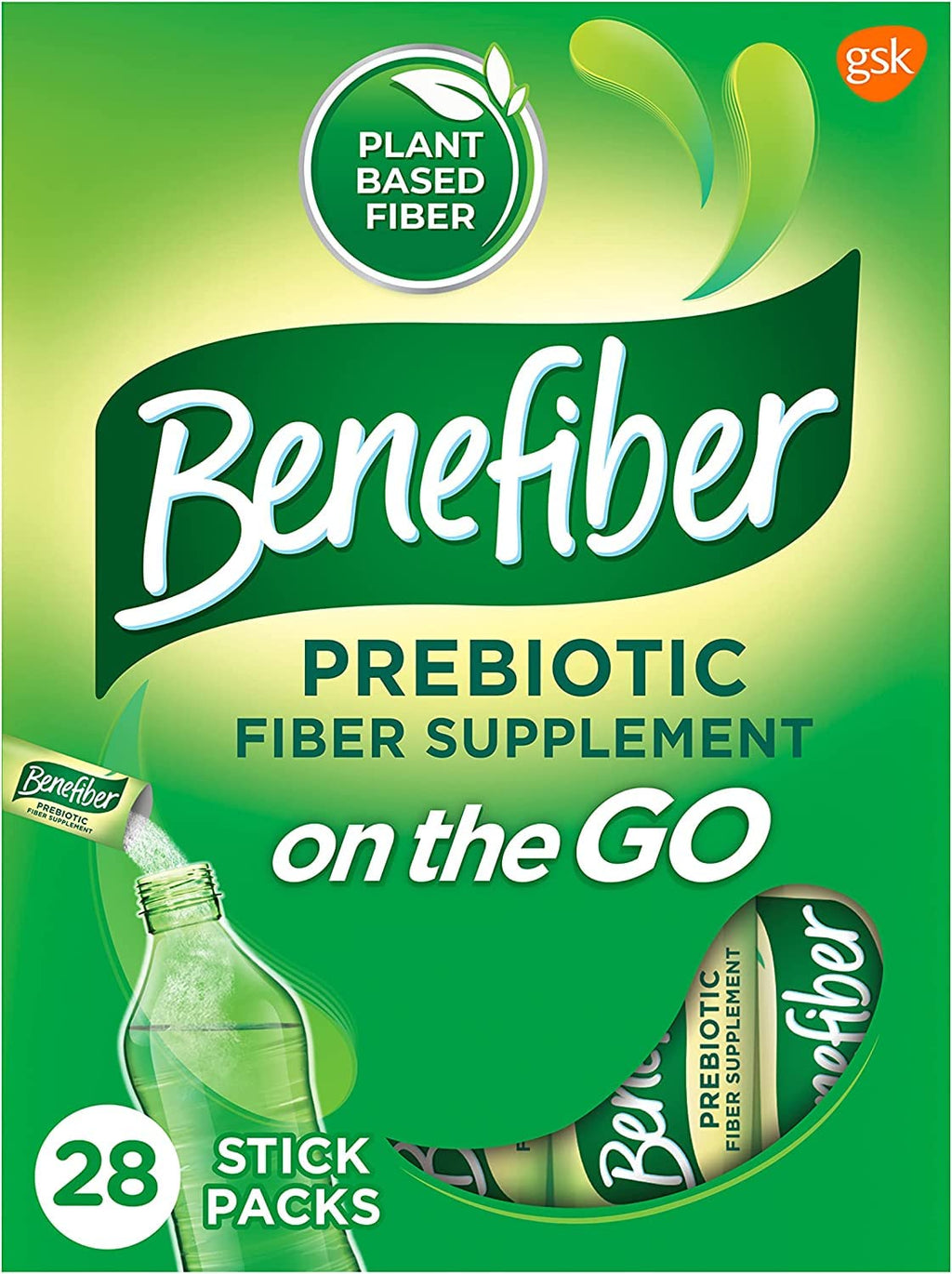 28 Count (6 Pack) Fiber Supplement Stick Packs I823