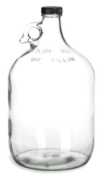 1 gallon Glass Water Bottle with 38 mm Cap I4523