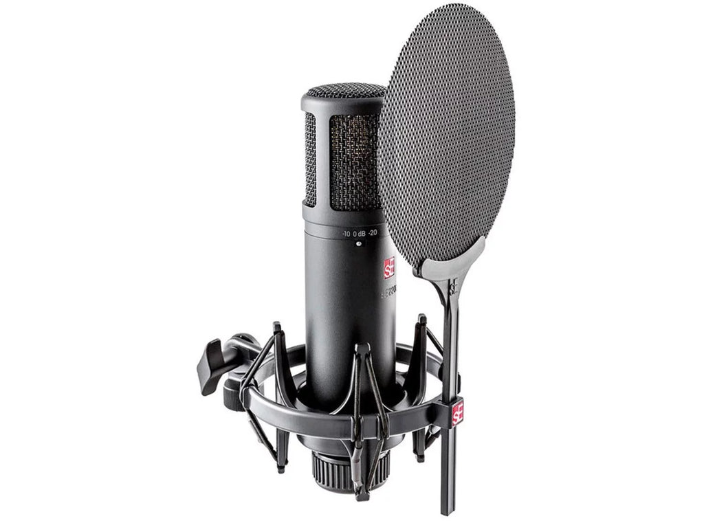 Large Diaphragm Condenser Mic with Shockmount and Filter L91519