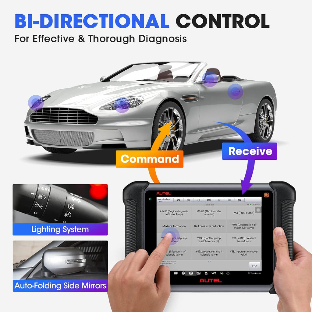 Bi-Directional TPMS Scan Tool with Full TPMS Diagnostics Z1807