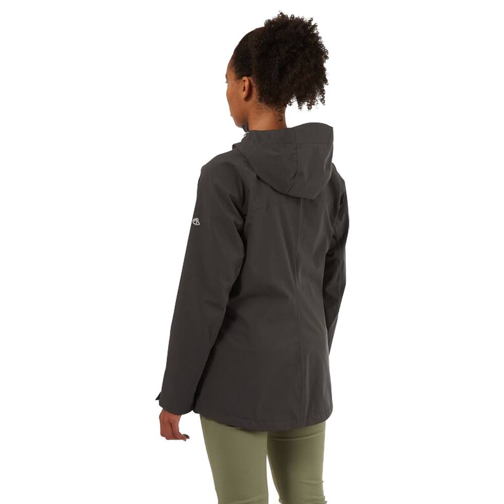 Womens Waterproof Jacket Charcoal 10 G83349