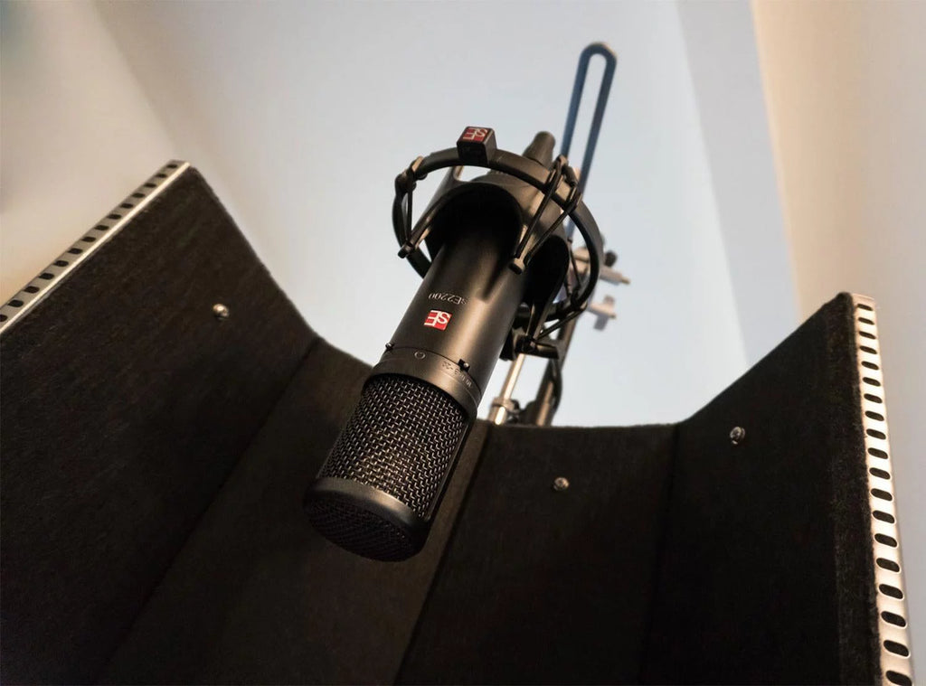Large Diaphragm Condenser Mic with Shockmount and Filter L91519