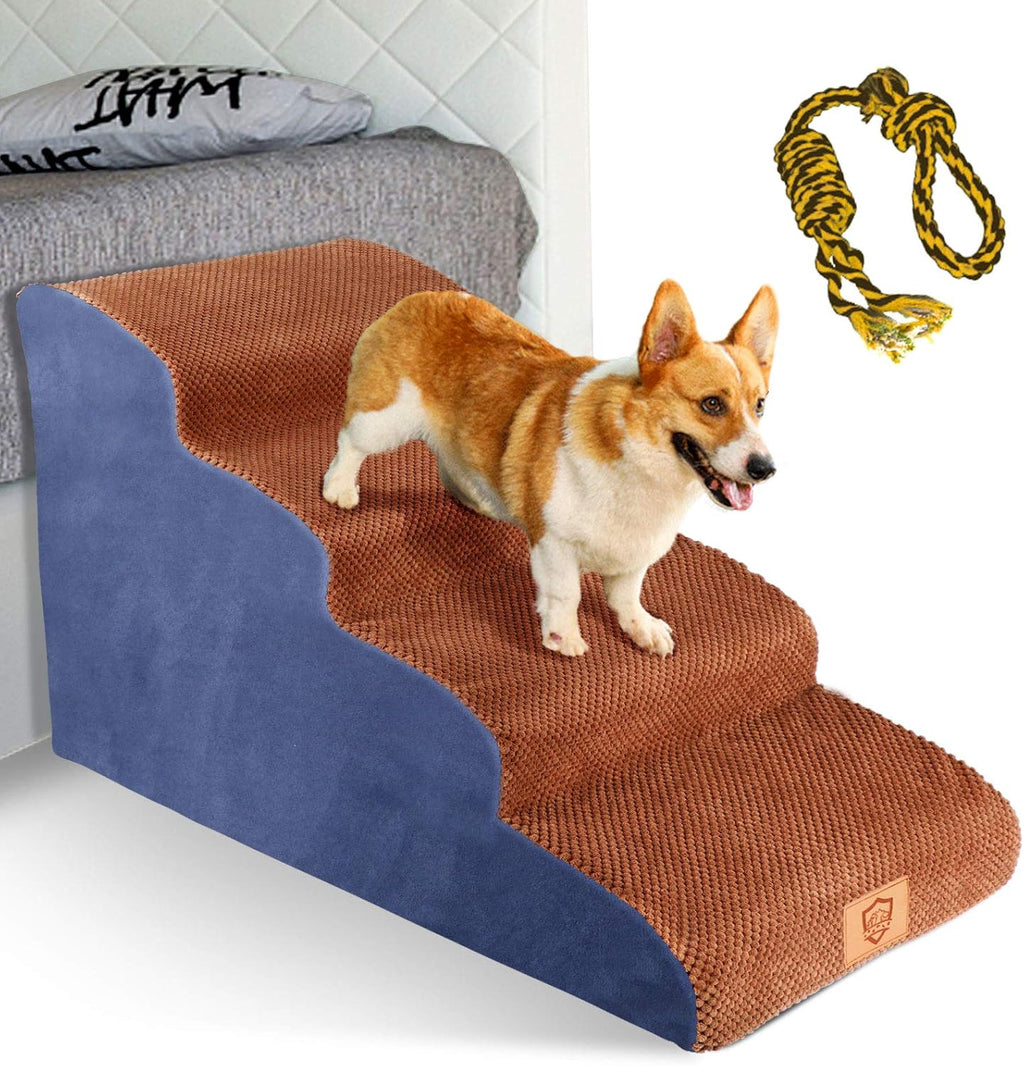 4 Tiers Non-Slip Foam Dog Steps H864405