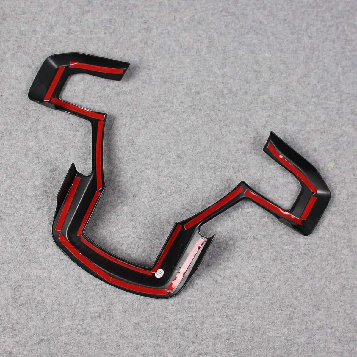 ABS Carbon Fiber Pattern Steering Wheel Trim Panel Cover E268618