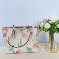 Chalk Multi Floral Print Tote T8526