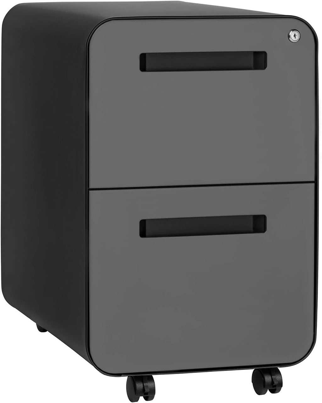 2-Drawer Modern Mobile File Cabinet J782056