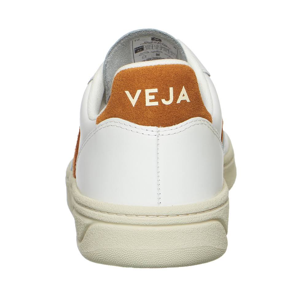 White Camel Leather Trainers D171