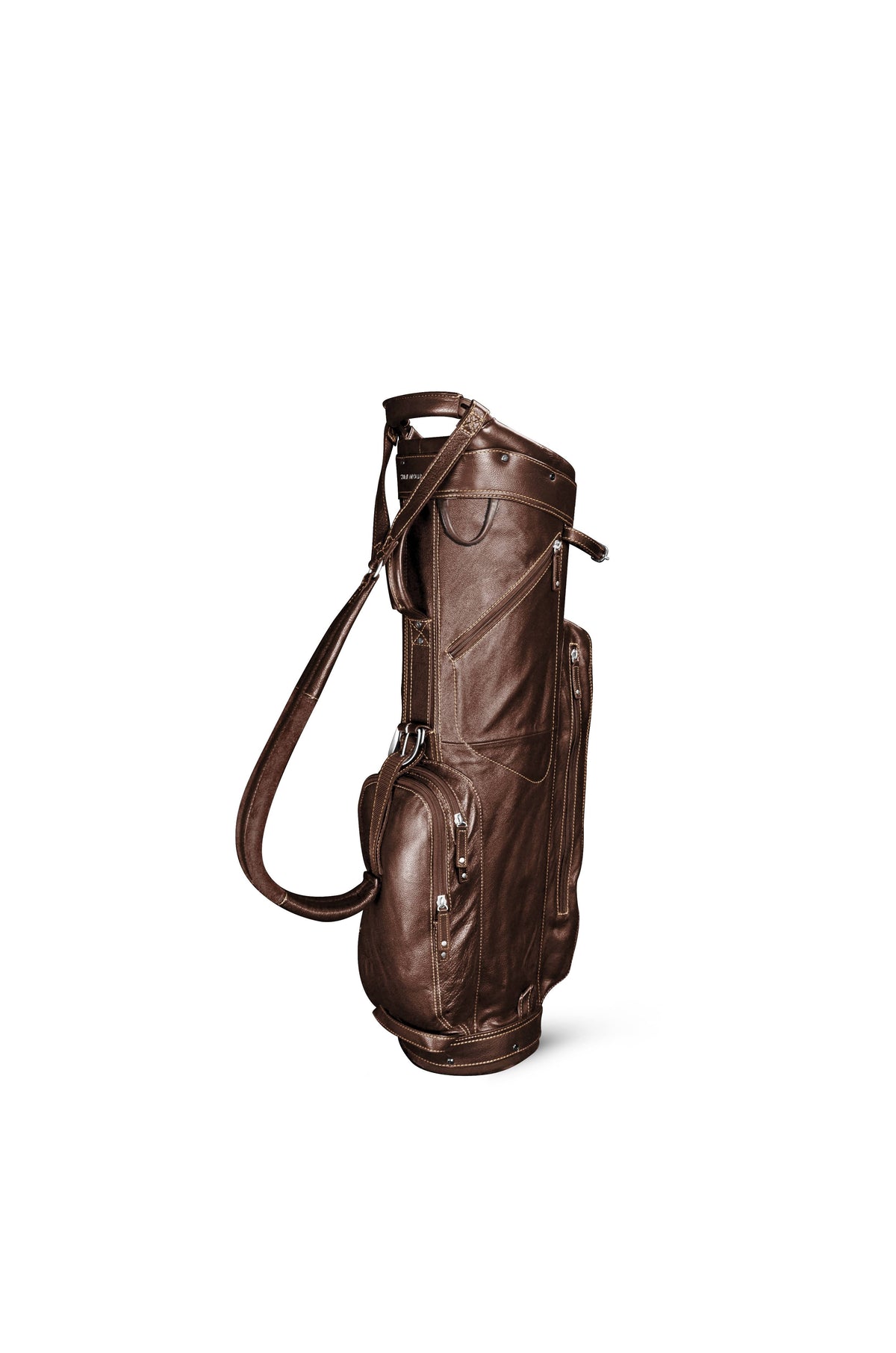 Brown Leather Cart Bag L807