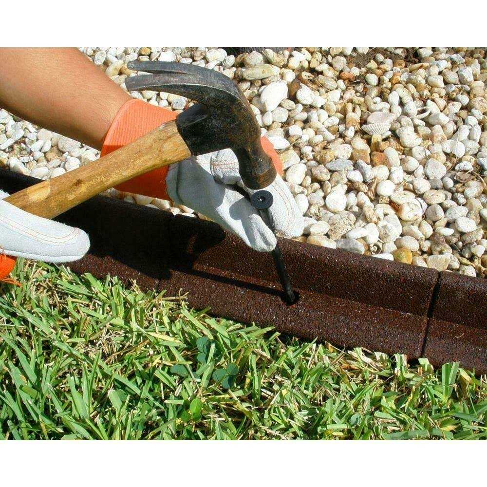 4 ft Rubber Landscape Edging H263418