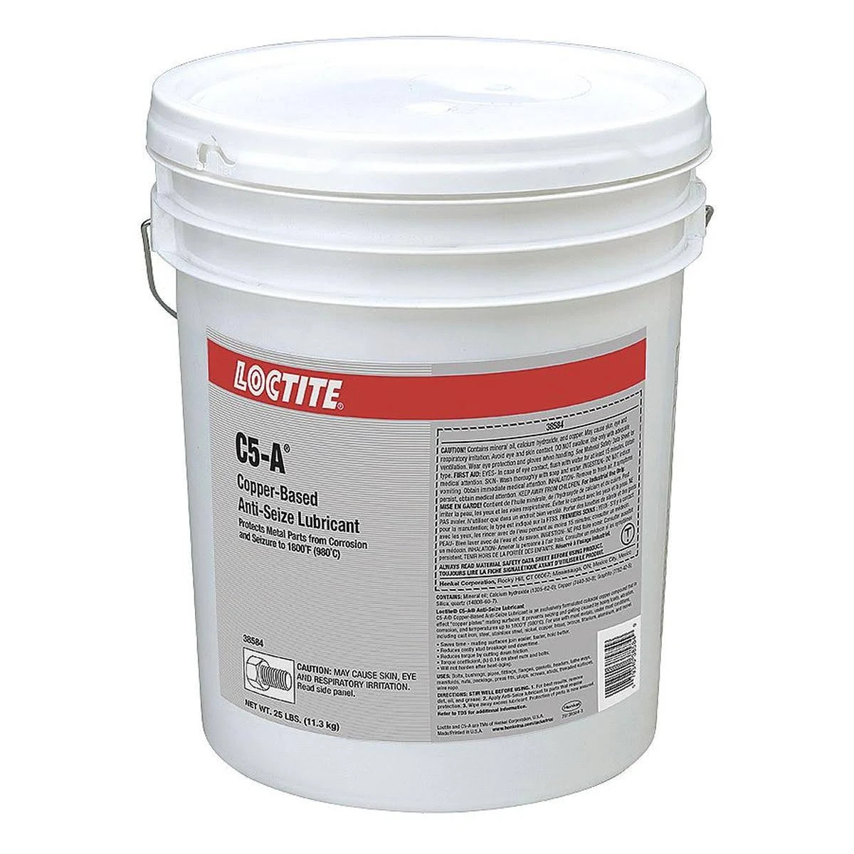 Copper Based Anti-Seize Lubricant 25 lb Pail S442