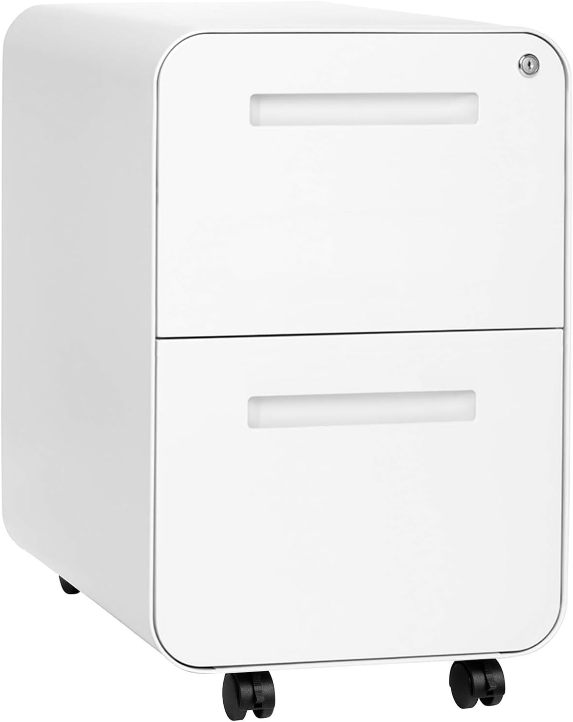 2-Drawer Modern Mobile File Cabinet J782056