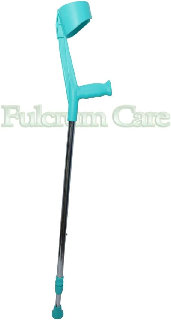 Lightweight Adjustable Elbow Crutch (Green) O332799