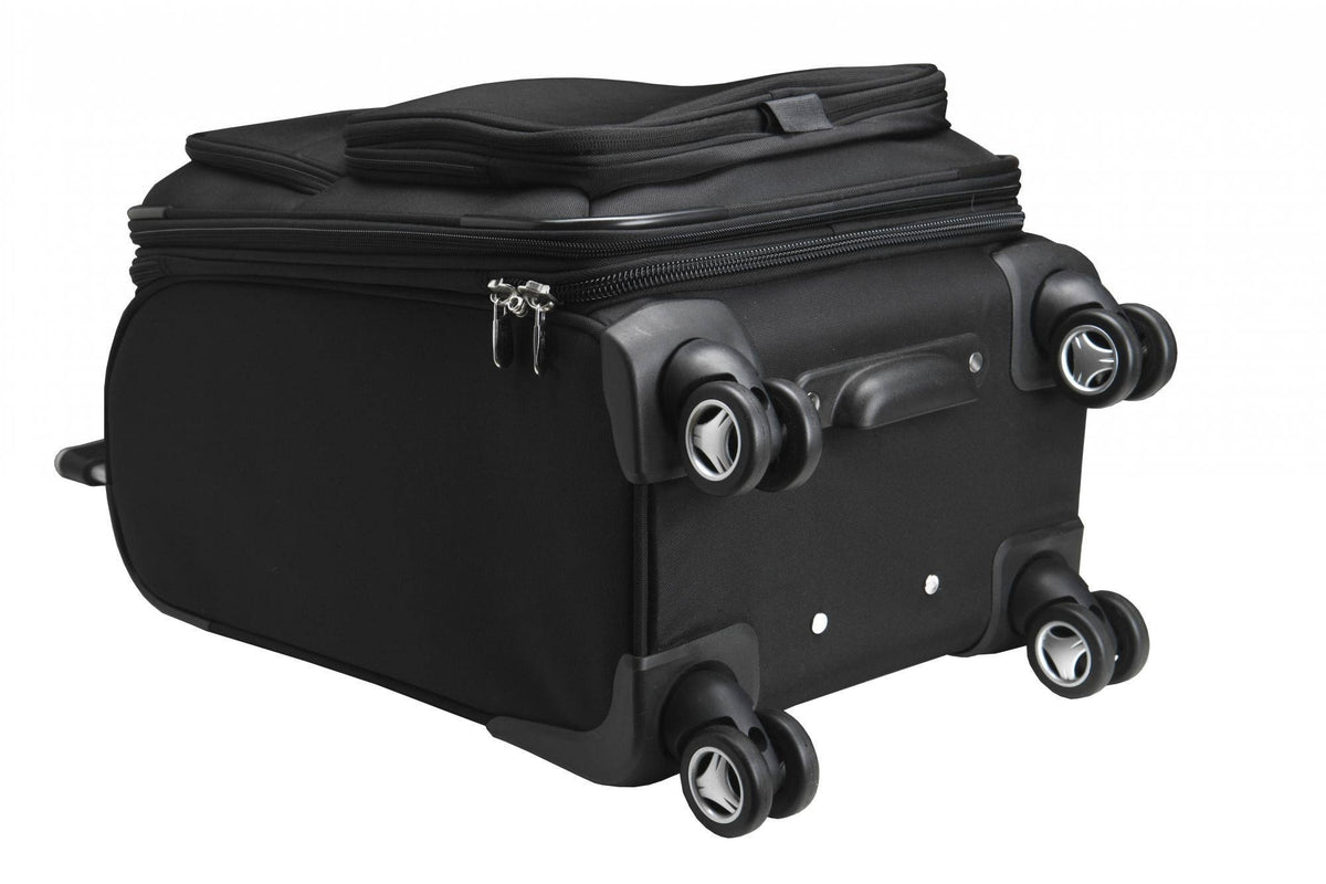 Black 20x22 Spinner Carry-On K3065