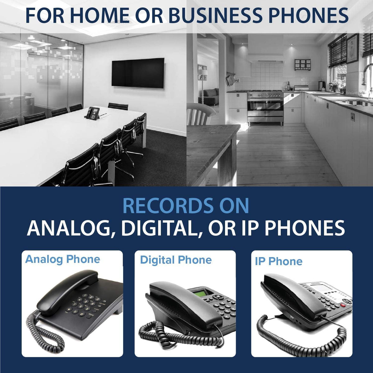 Landline Phone Call Recorder E22050