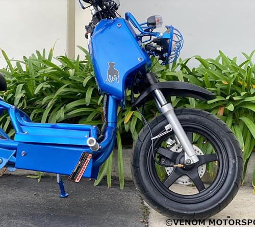 50cc Stretched Scooter Automatic Transmission Wide 205/30-12 Rear Tire Street Legal Moped V574457