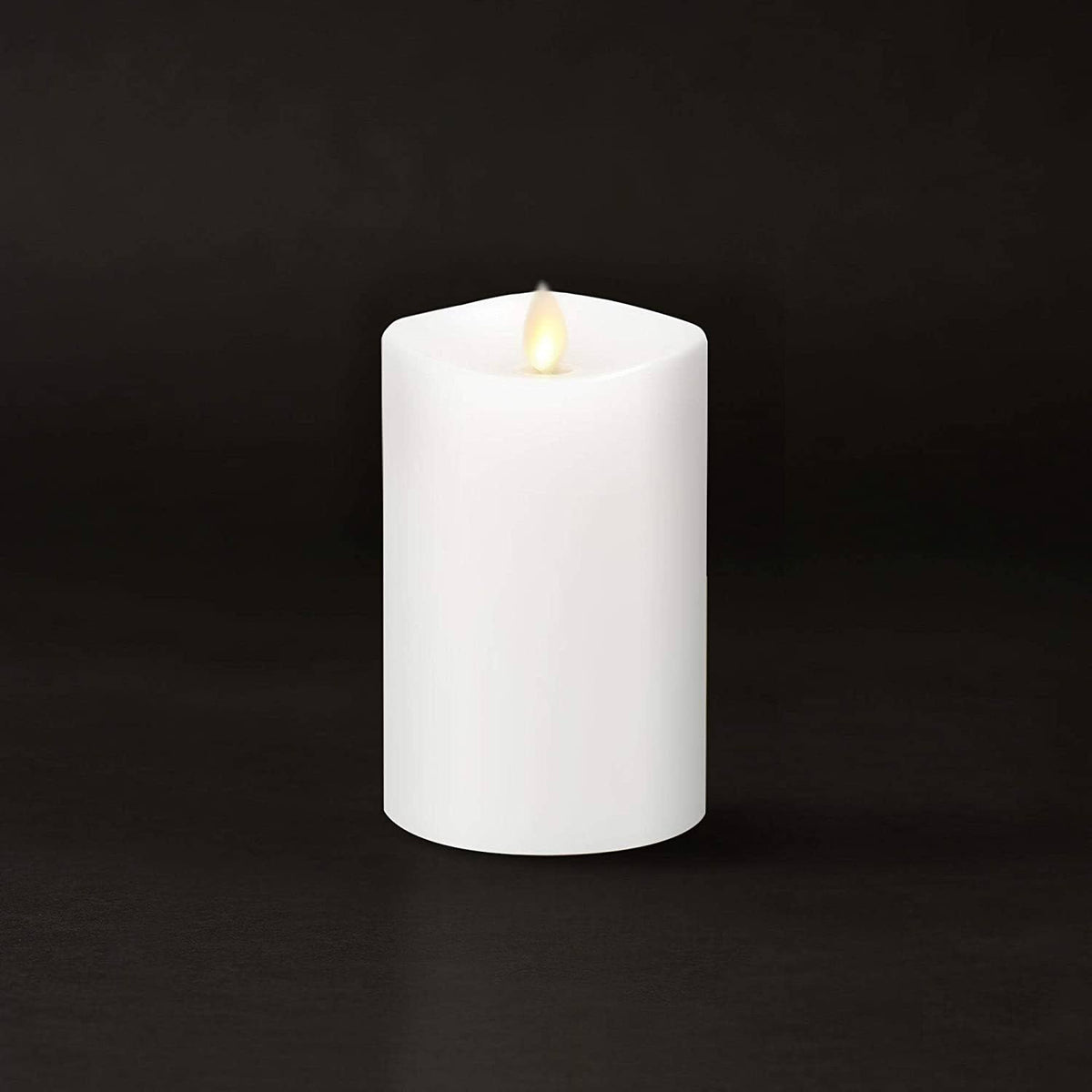 White Pillar LED Candle V546504