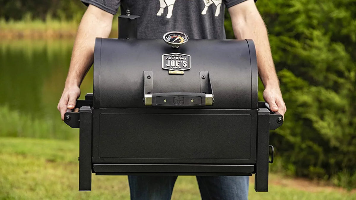 Black Portable Charcoal Grill X4260