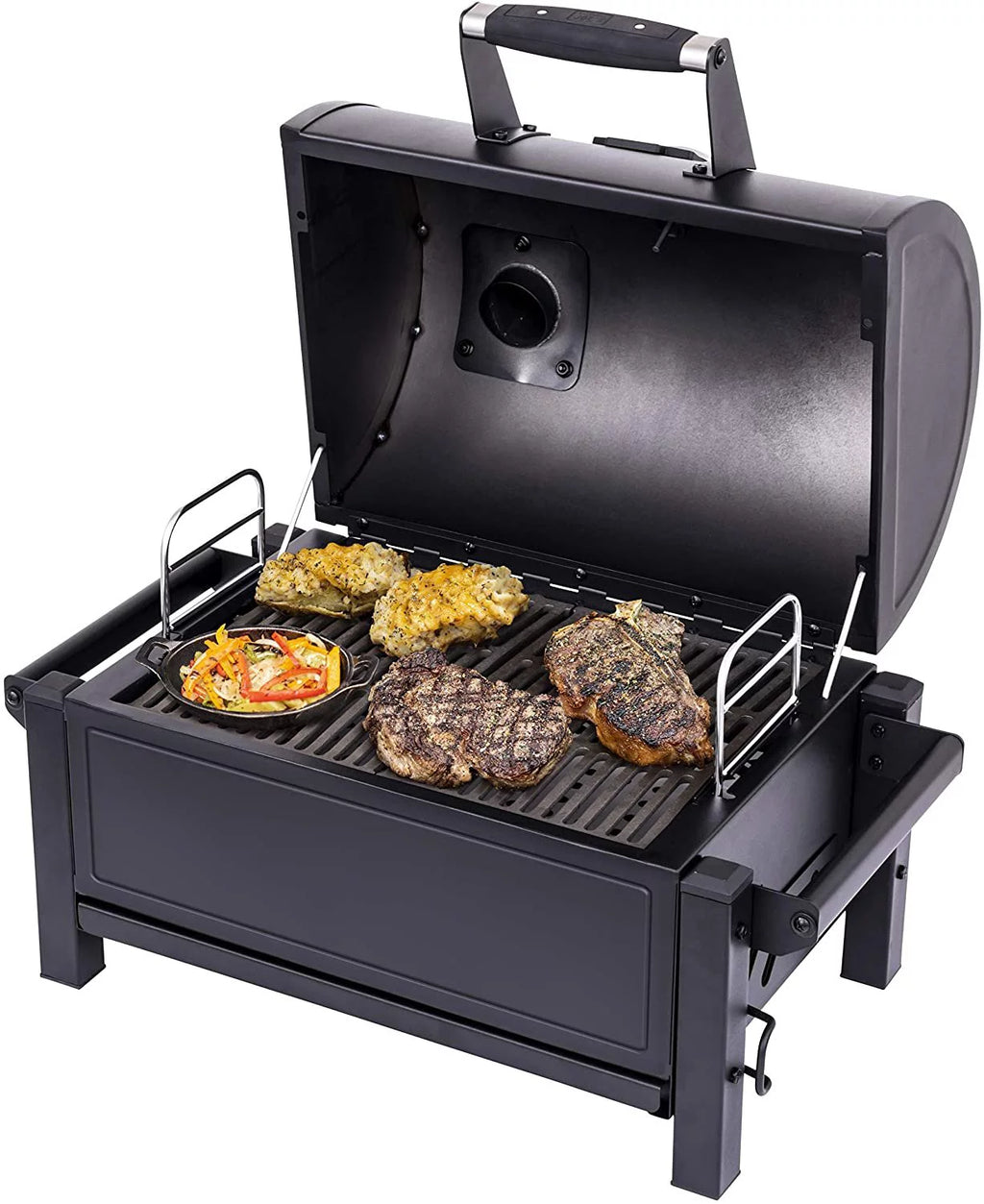 Black Portable Charcoal Grill X4260
