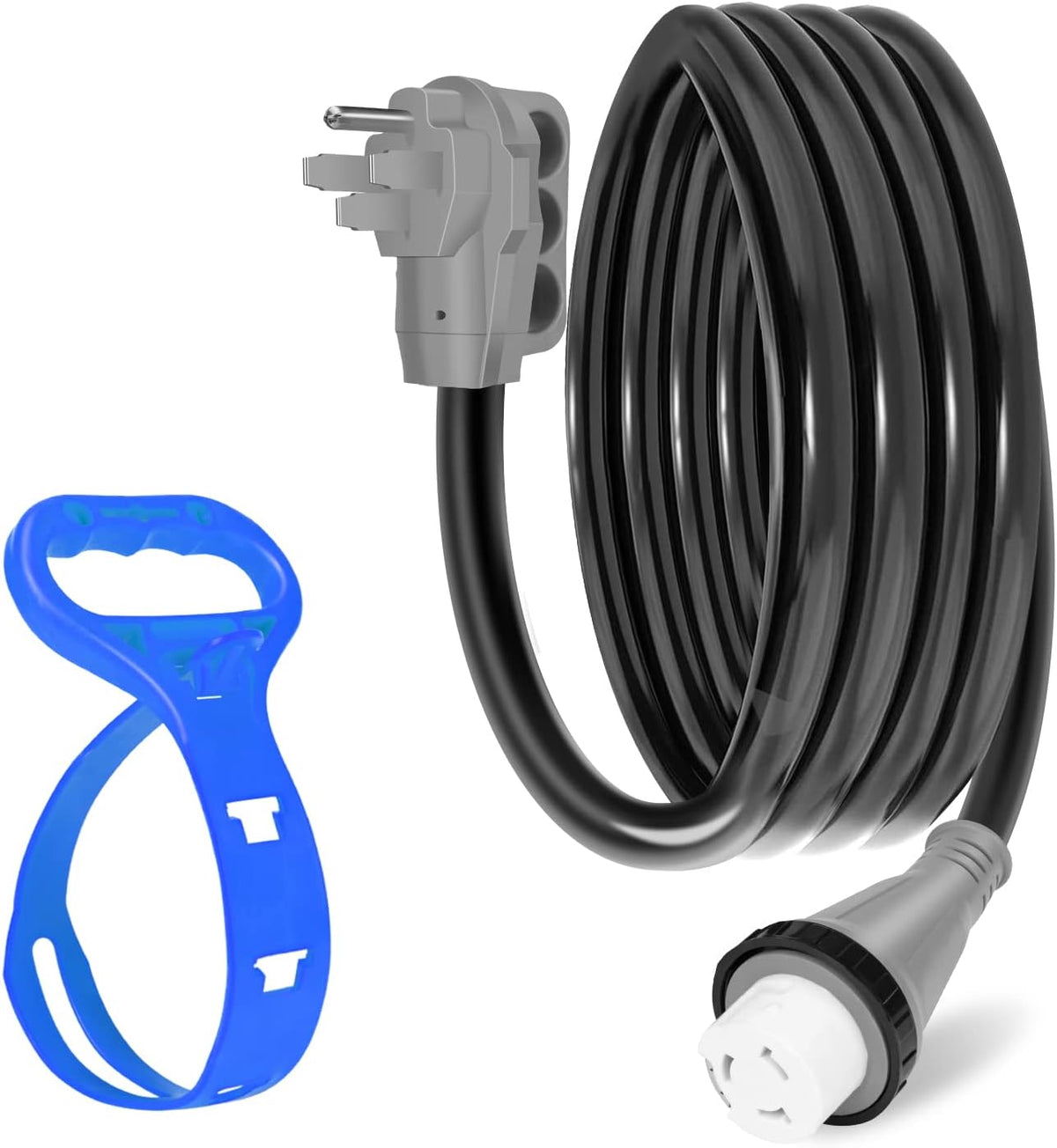 15FT 50 Amp RV Power Extension Cord with Cord Organizer R84940