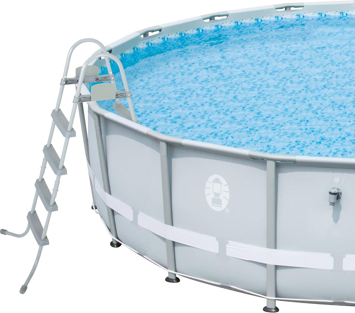 18' x 48" Power Steel Frame Above-Ground Swimming Pool Set G9019